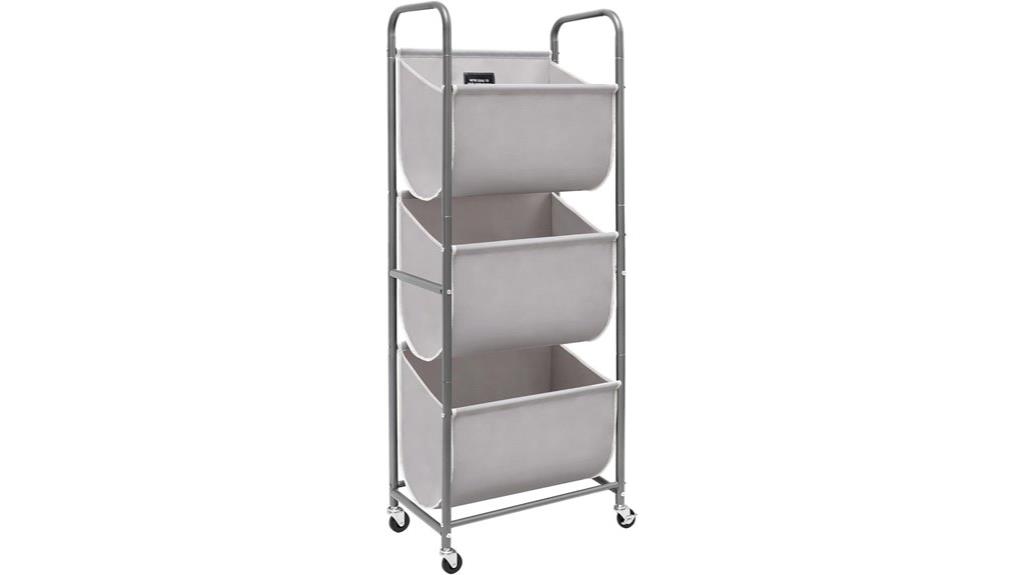 120l vertical laundry hamper