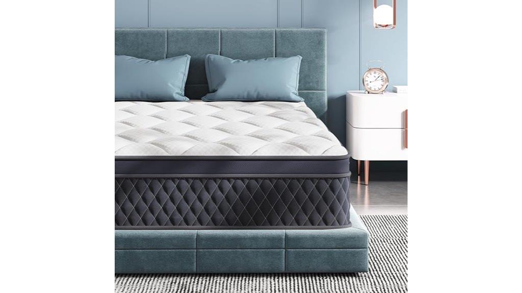 12 inch hybrid queen mattress
