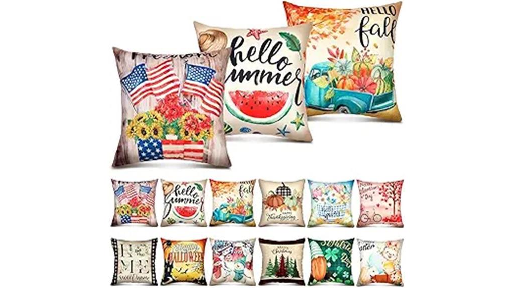 12 pillow cover sets