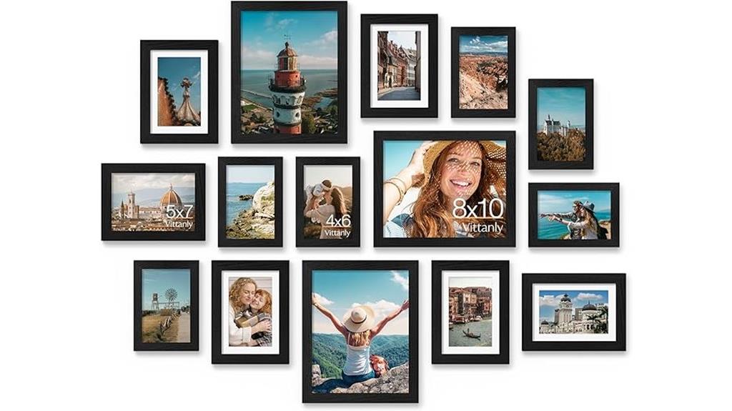 15 pack collage picture frames
