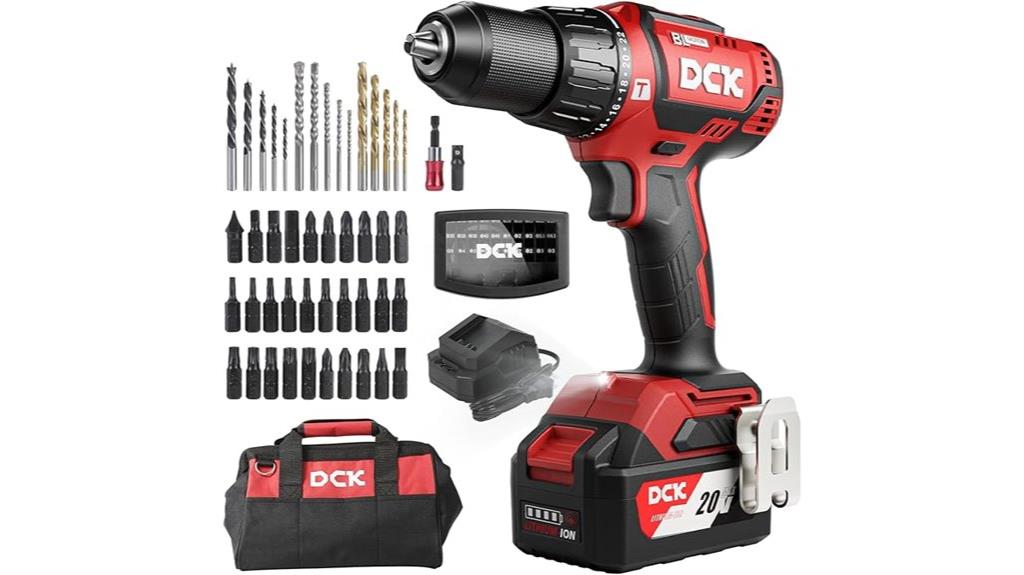 20v brushless drill kit