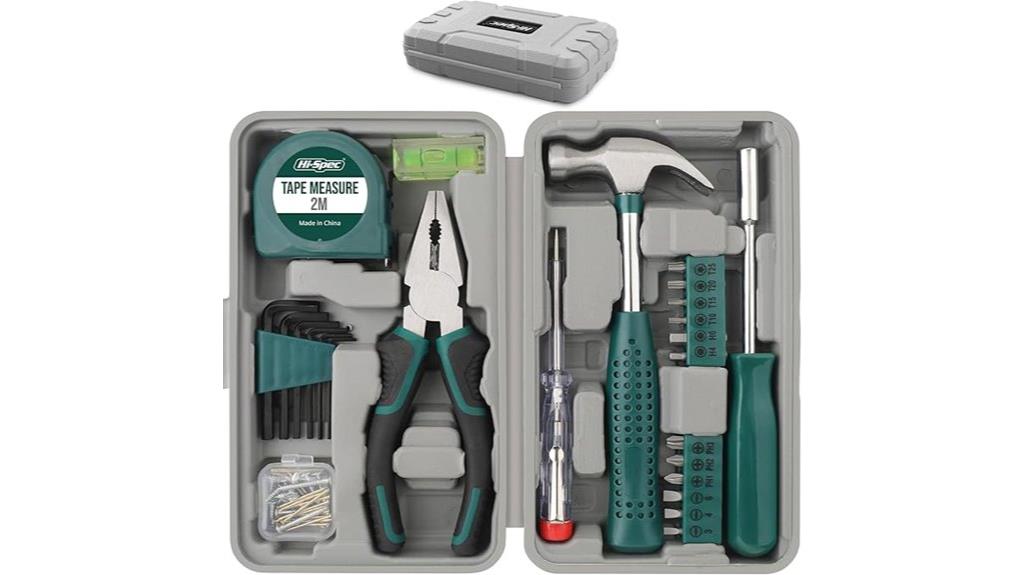 25 piece green tool set