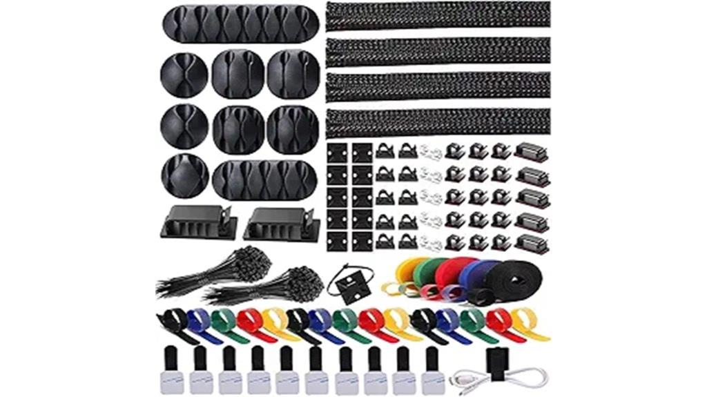 300 piece cable organizer