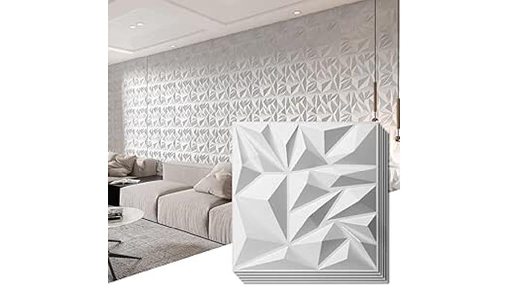 33 piece 3d wall panels