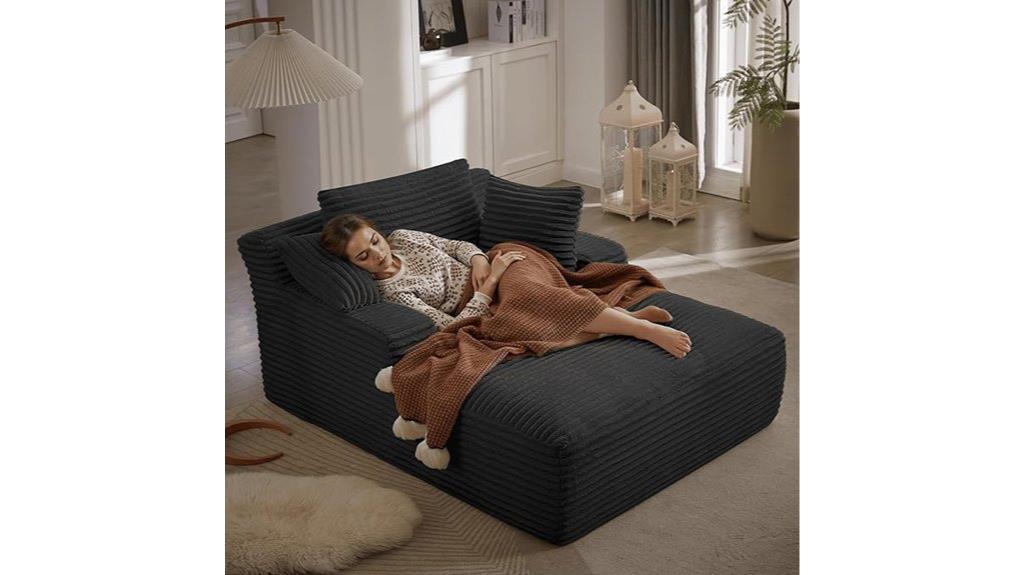 50 inch indoor chaise lounge