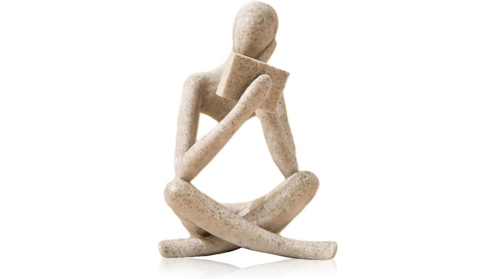 abstract thinker bookend
