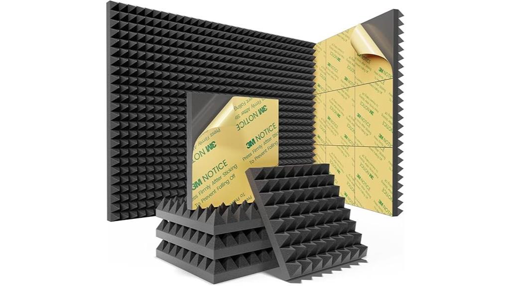 acoustic foam panels pack