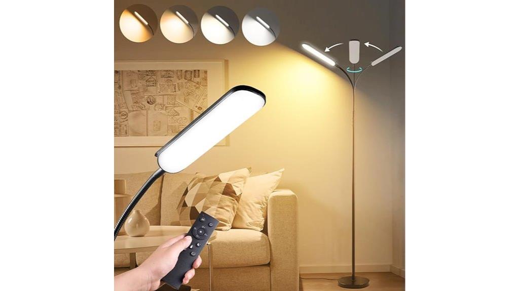 adjustable remote led lamp