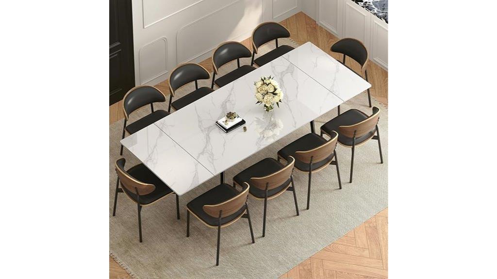 adjustable seating capacity table