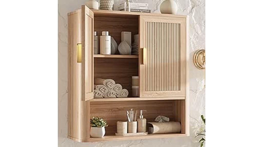 adjustable shelf bathroom cabinet