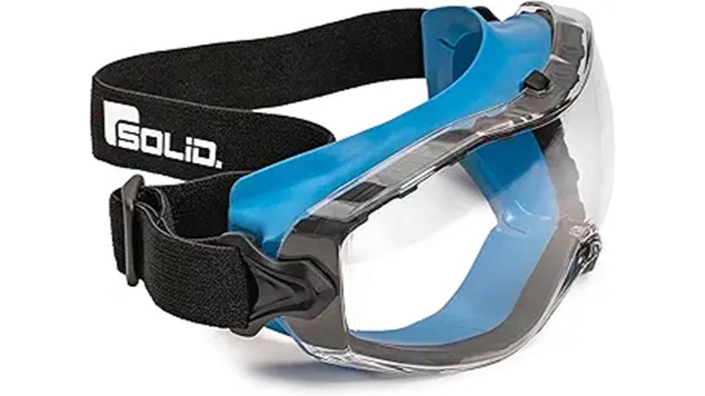 adjustable solidwork safety goggles