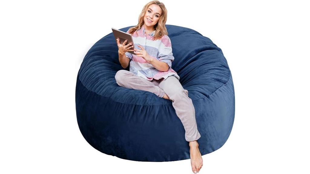 adult sized memory foam bean bags