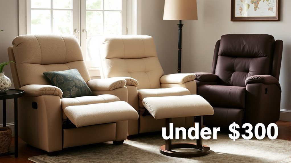 affordable comfortable versatile recliner