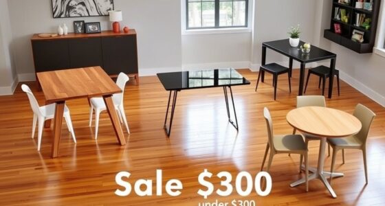 affordable stylish dining options