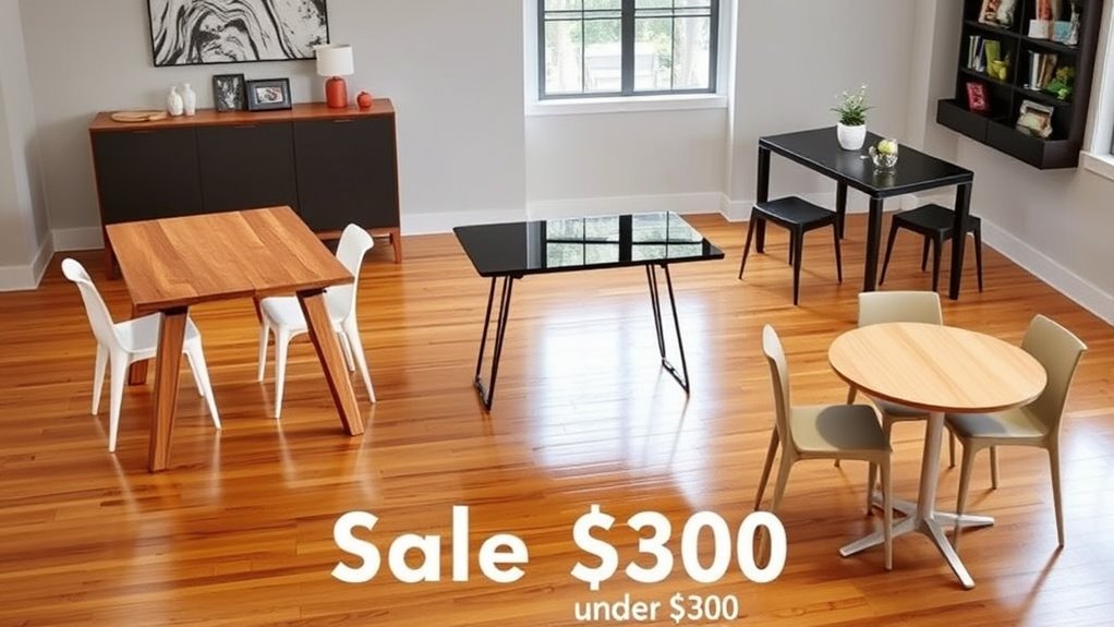 affordable stylish dining options