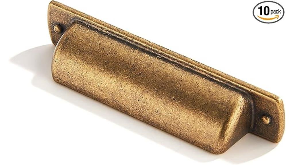 antique brass drawer handles