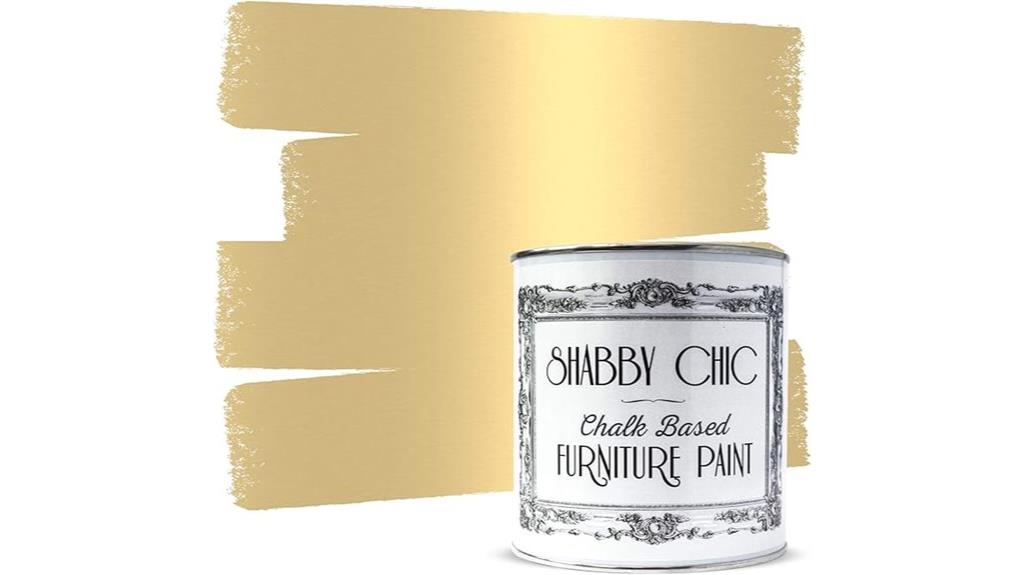 antique gold chalk paint