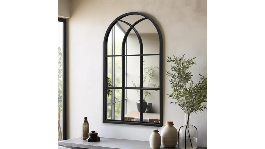 arched wall mirror decor