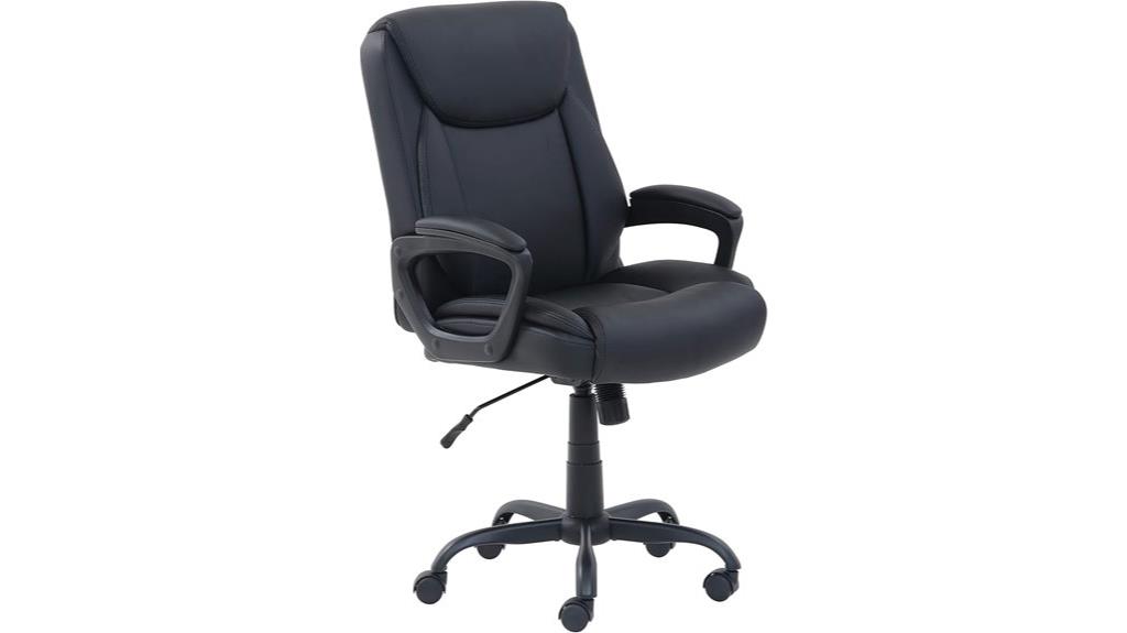 basic padded office chair