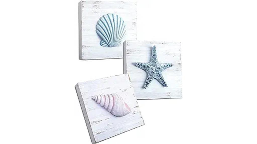 beach wall art set