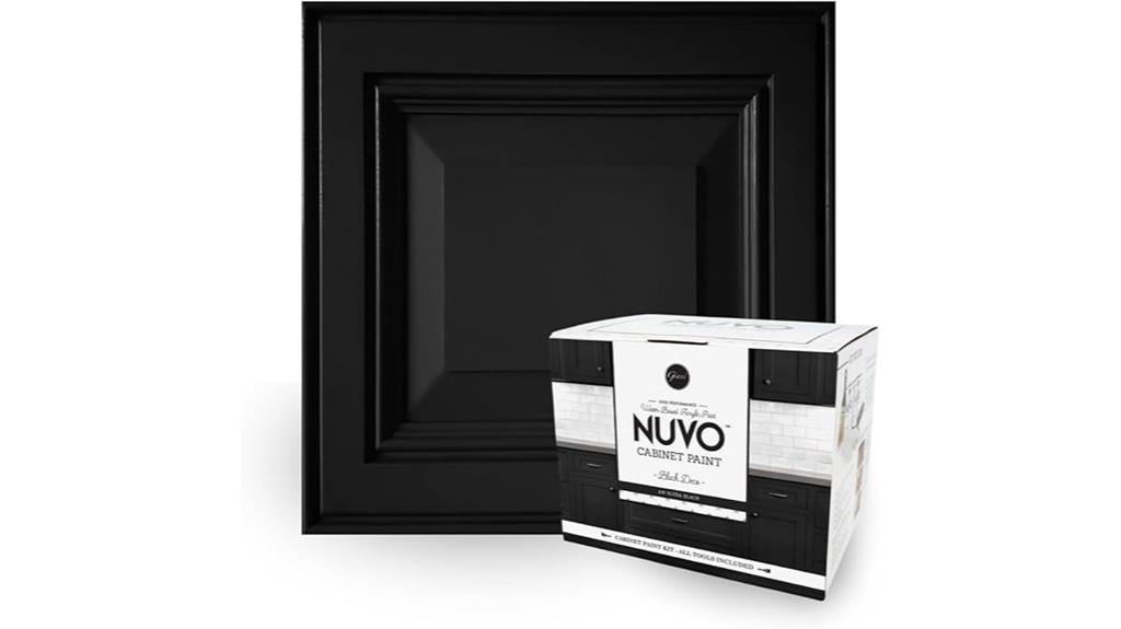 black cabinet makeover kit