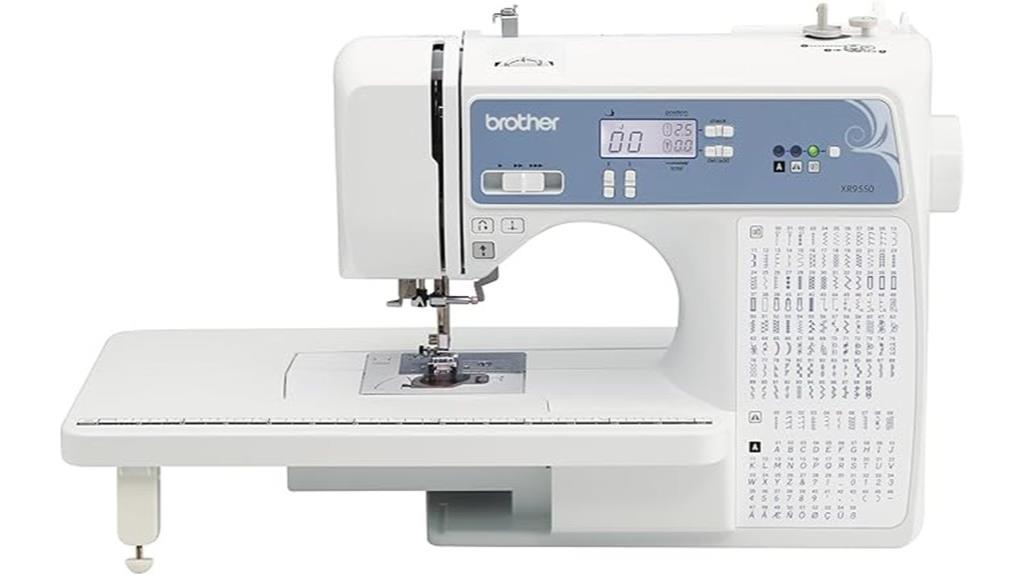 brother sewing machine lcd