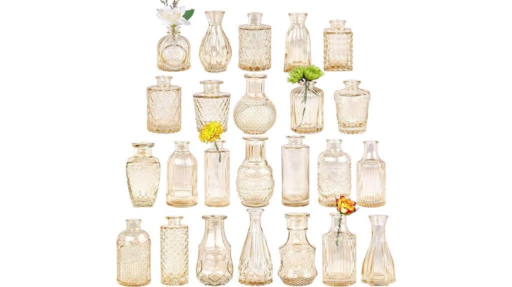 bulk clear glass vases