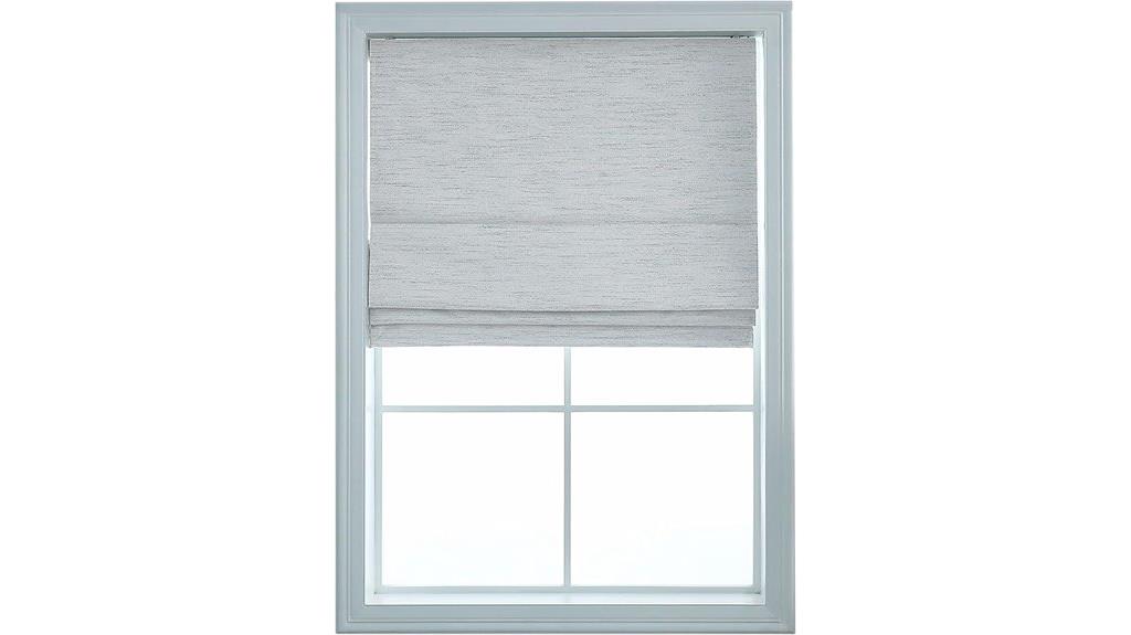 casual window shade decor