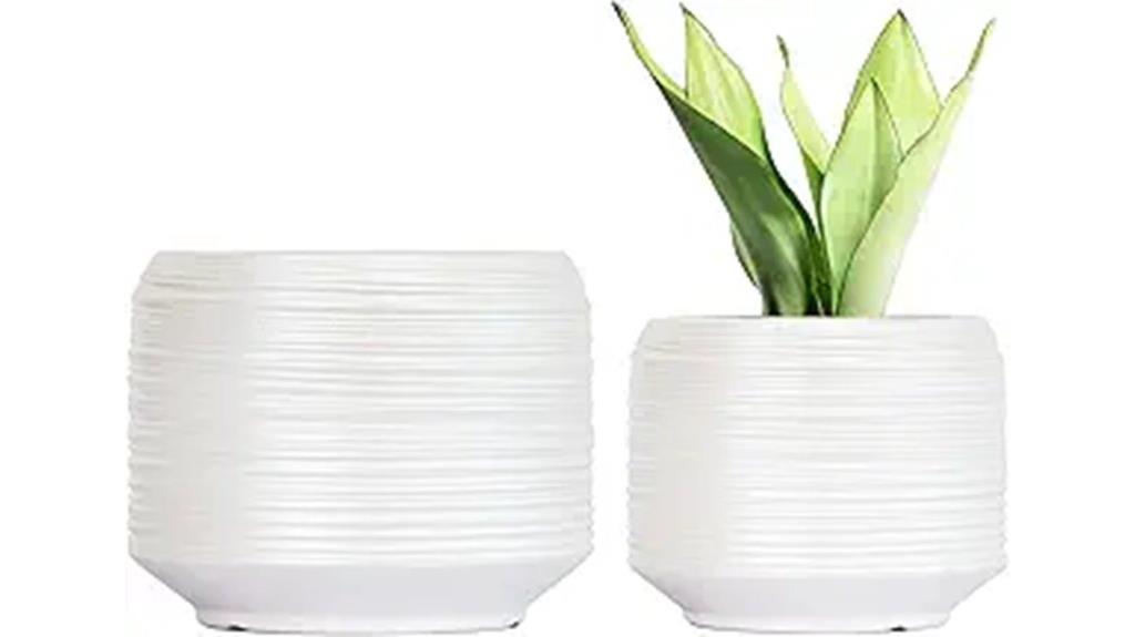ceramic indoor plant pots