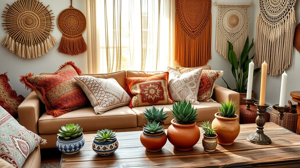 chic boho home accessories