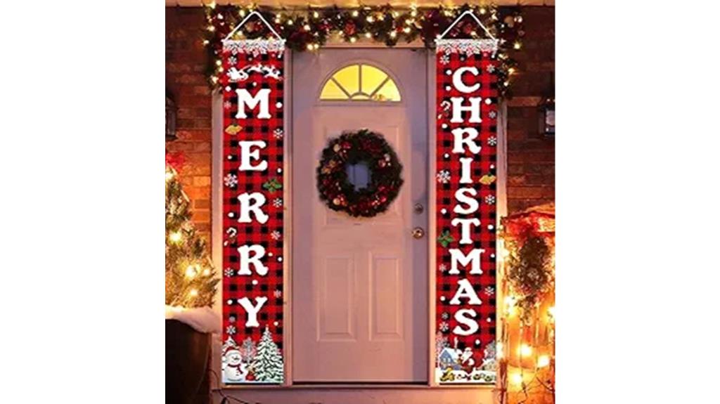 christmas banner decorations