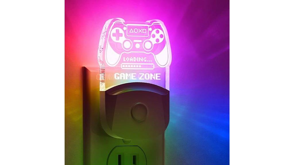 colorful night light sensor