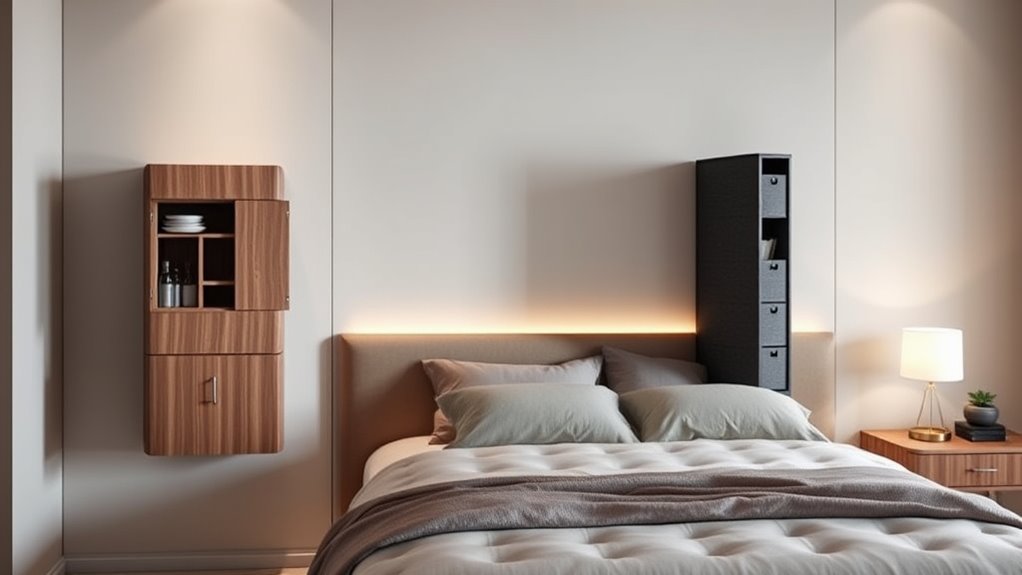 compact bedroom storage solutions