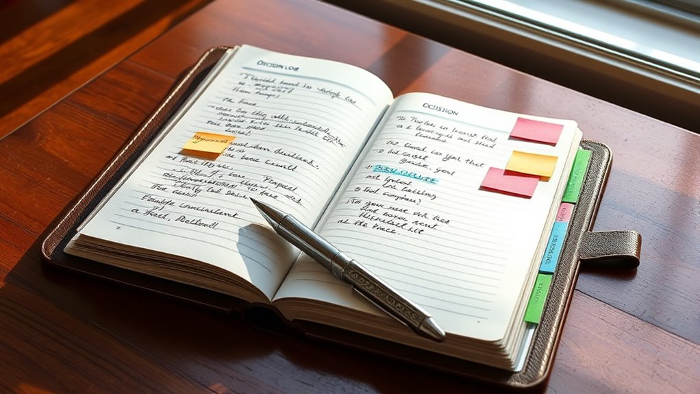 consistent detailed log updates