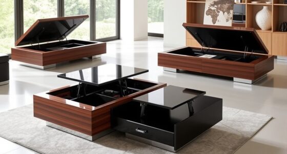 convertible space saving coffee tables