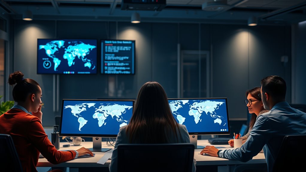 coordinate teams globally