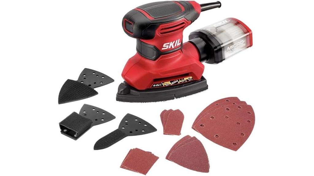 corded detail sander kit