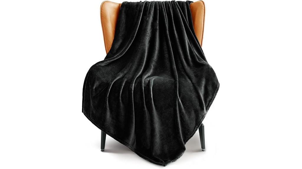 cozy fleece blanket throw