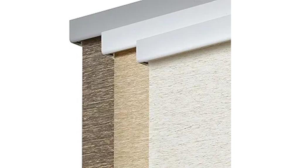 cream cordless roller shades