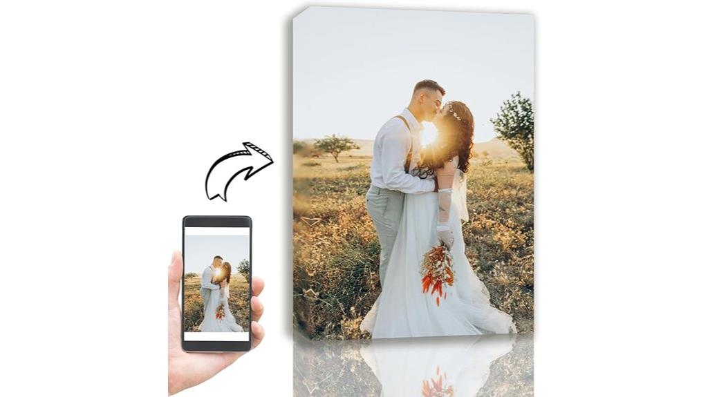 custom photo canvas print