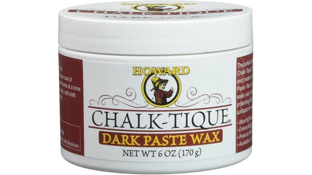 dark wood paste wax