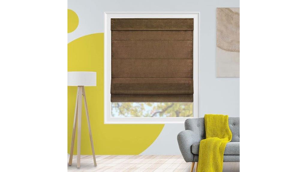 darkening roman window shades