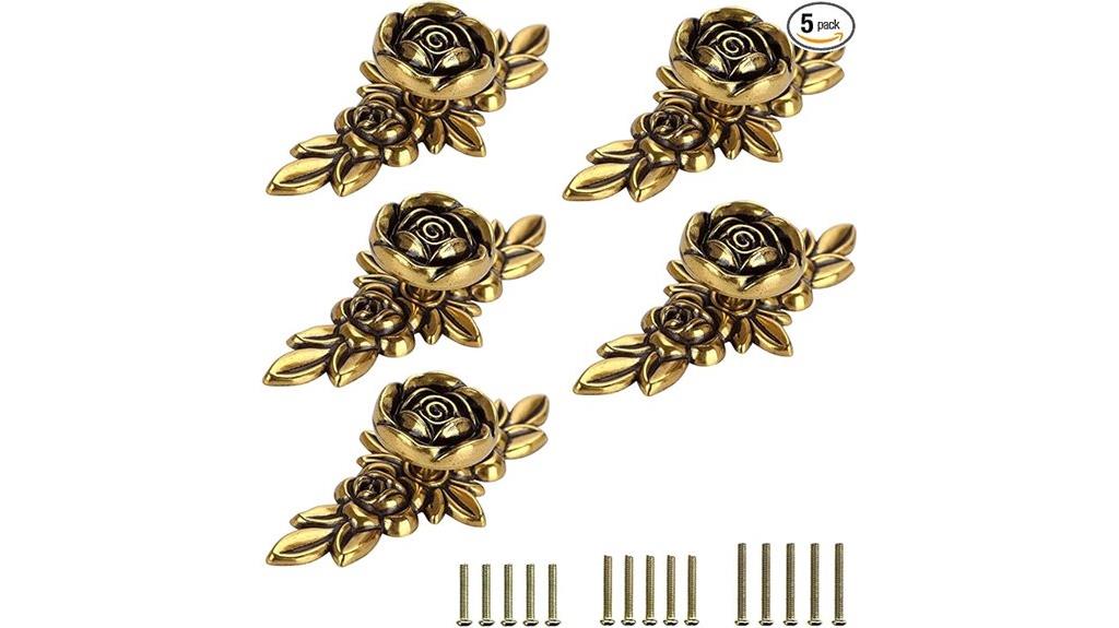 decorative cabinet knob set