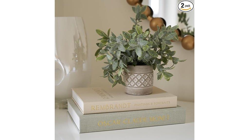 decorative linen book boxes