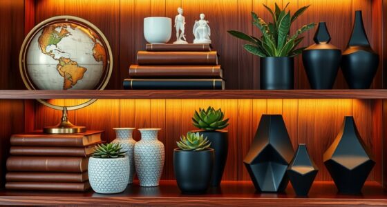 decorative shelf accessory ideas
