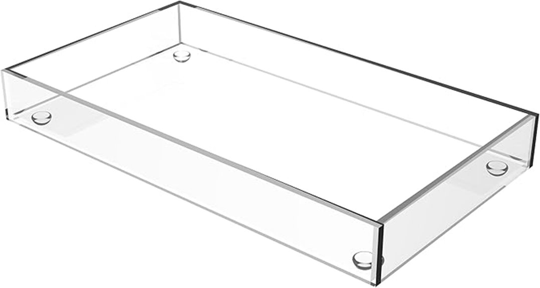 decorative tray 5x10 inches