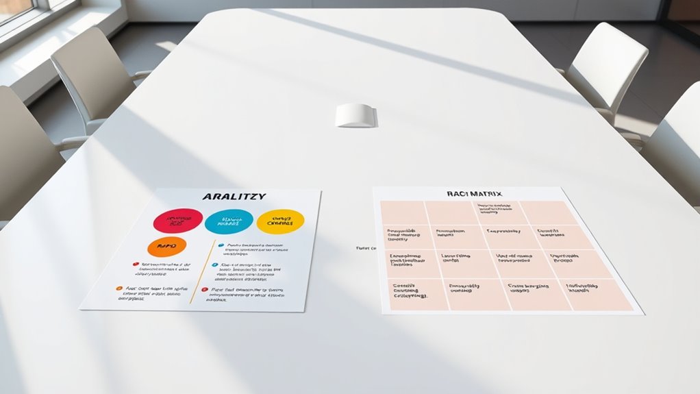 define clear roles and responsibilities