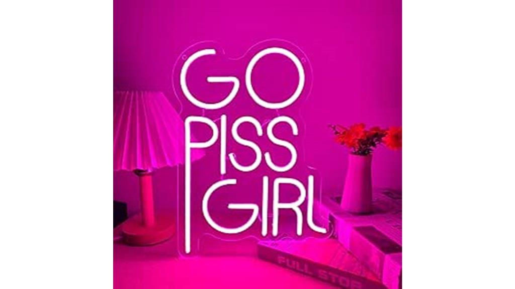 dimmable neon wall art