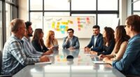 discussing workplace mental health