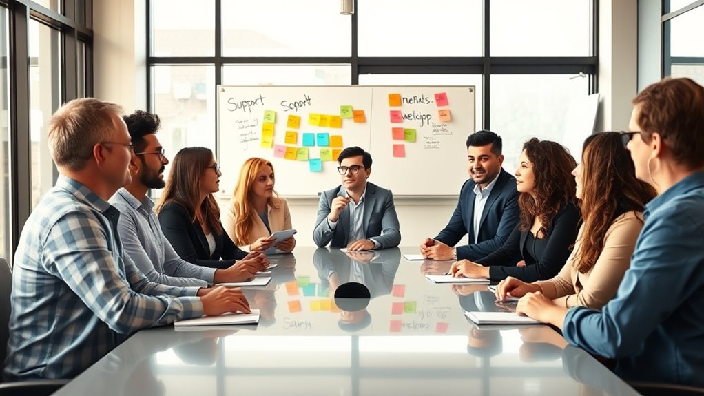 discussing workplace mental health